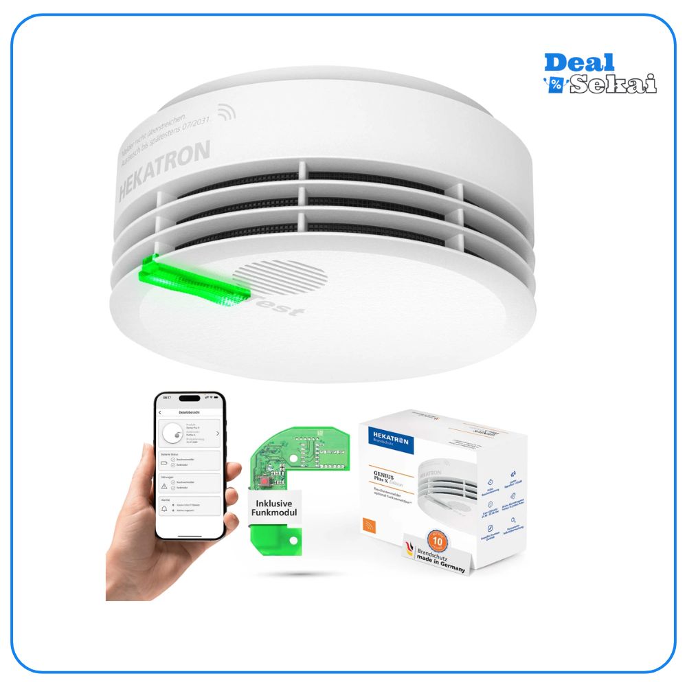 Hekatron Genius Plus X Funk Rauchmelder - dealsekai- angebote