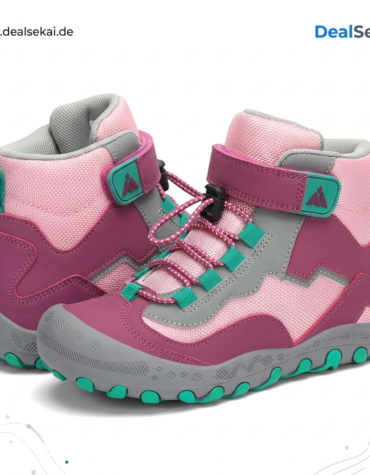 Mishansha Kinder Wanderschuhe rutschfest Trekkingschuhe Gr.24-28