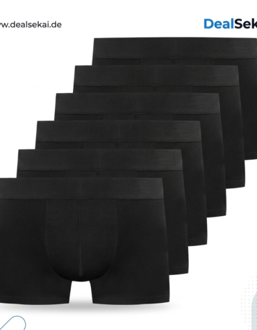 YouShow Boxershorts Herren 6/12er Pack Baumwolle Unterhosen Männer Stretch