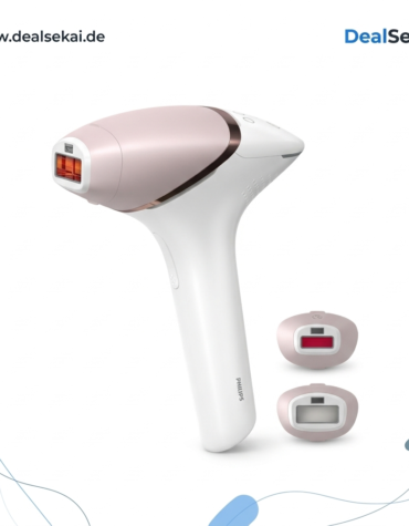 Philips Lumea IPL 9900 Series - IPL Geräte Haarentfernung für jahrelang seidig-glatte Haut* mit 2 Aufsätzen für Körper & Gesicht, kabellos, Alternative zur Laser-Haarentfernung (BRI950/02)