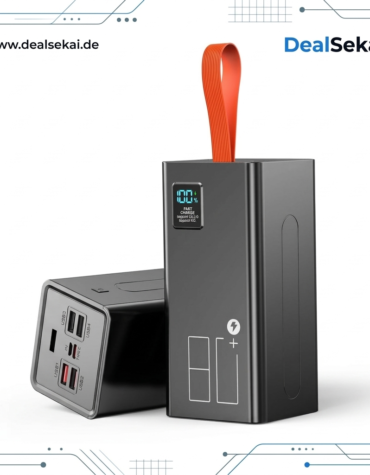 Powerbank 80000mAh, USB-C PD 30W Schnellladen, tragbar